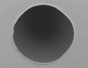 MEMS DRIE Hole for Automotive Pressure Sensor